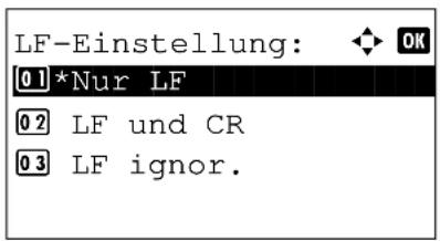 Utax P-3020 MFP - LF-Einstellung - 3