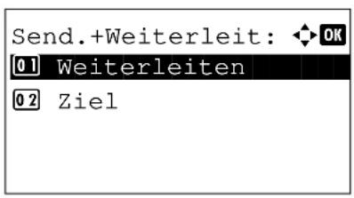 Utax P-3020 MFP - Ziel festlegen - 1