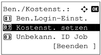 Utax P-3020 MFP - Konten verwalten - 4