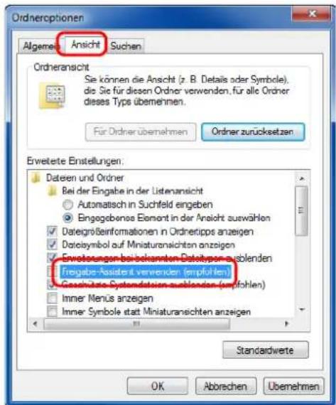 Utax P-3020 MFP - Freigegebenes Verzeichnis anlegen - 2