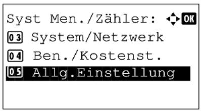 Utax P-3020 MFP - Zeitzone - 1