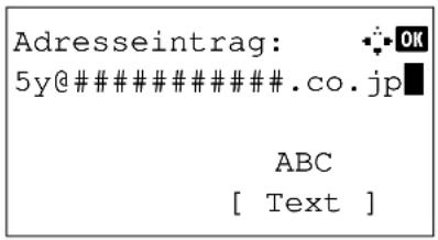 Utax P-3020 MFP - Belegen der Zielwahltasten - 2