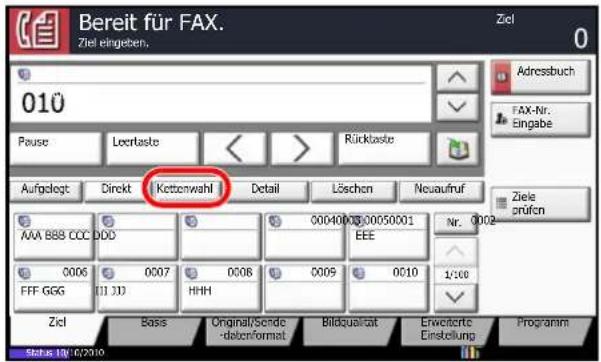 Utax CDC 1945 - Kettenwahl - 1