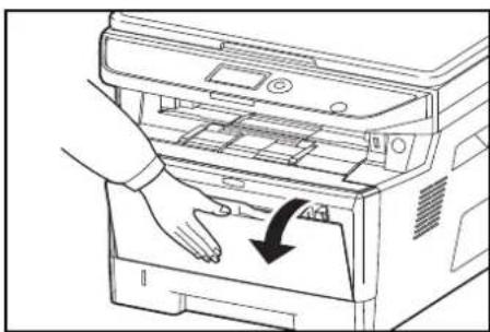 Utax P-3025 MFP - Briefumschläge einlegen - 1