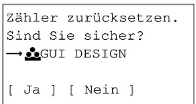 Utax P-3025 MFP - Abrechnung von Einzelaufträgen/Zähler zurücksetzen - 10
