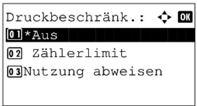 Utax P-3025 MFP - Beschränkungen aktivieren - 4