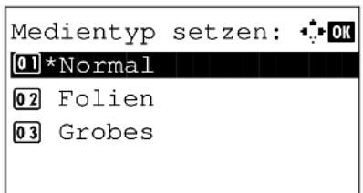 Utax P-3025 MFP - Medientyp setzen - 4