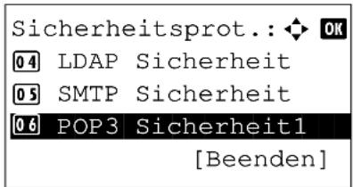 Utax P-3025 MFP - POP3 Sicherheit - 5