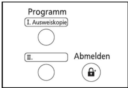 Utax P-3025 MFP - Programmtasten - 1