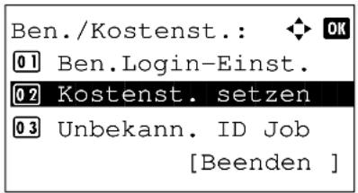 Utax P-3025 MFP - Mögliche Einstellungen - 4