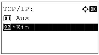 Utax P-3025 MFP - DHCP Einstellungen - 5