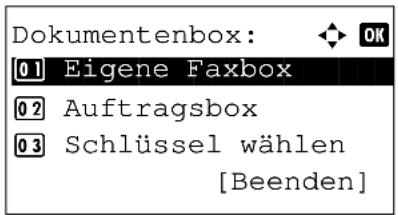 Utax P-3025 MFP - Löschen aufbewahrter Aufträge - 2