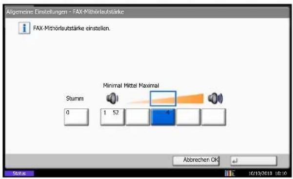 Utax CD 1455 - Lautstärke - 1