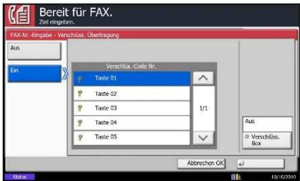 Utax CD 1455 - Vorgang am sendenden System - 2