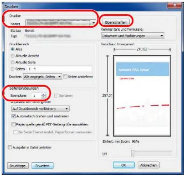 Utax CD 1455 - Normale Übertragung - 1