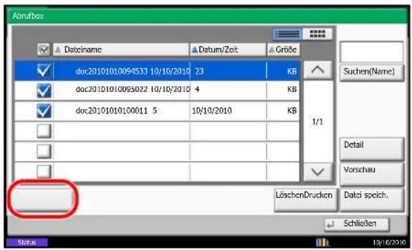 Utax CD 1445 - Aus einer Abrufbox ausdrucken - 1