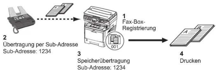 Utax CD 1445 - Beispiel für einen Ablauf - 1