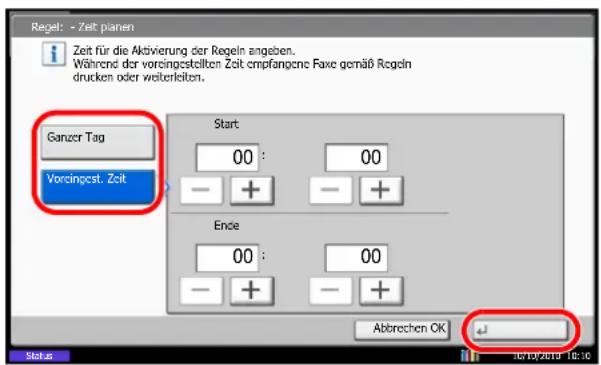 Utax CD 1445 - Aktivierungszeit - 1