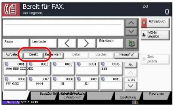 Utax CD 1445 - Direktübertragung - 2