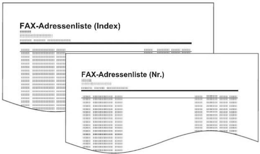 Utax CD 1445 - Adressliste drucken - 1