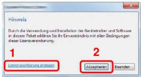 Utax 7056i - Anzeige aufrufen. - 1