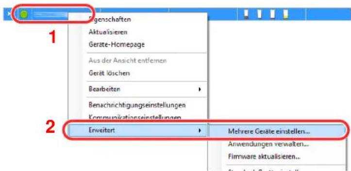 Utax 7056i - Daten ins Adressbuch schreiben - 1