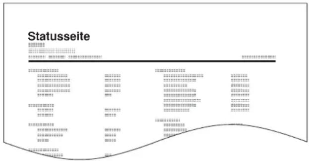 Utax 5505ci - Statusseite - 1