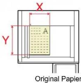 Utax 5505ci - Original- und Papierformate - 2
