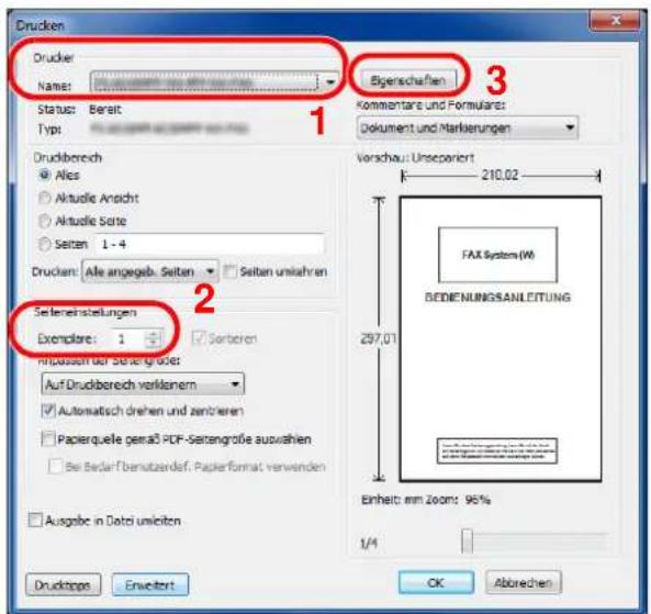 Utax 5505ci - Normale Übertragung - 1