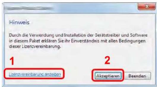 Utax 5056i - Anzeige aufrufen. - 1