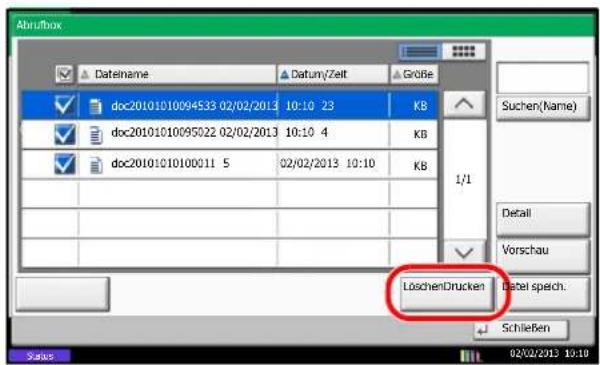 Utax 4505ci - HINWEIS - 1