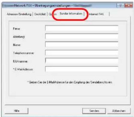 Utax 3505ci - Sendekennung (TTI) - 1