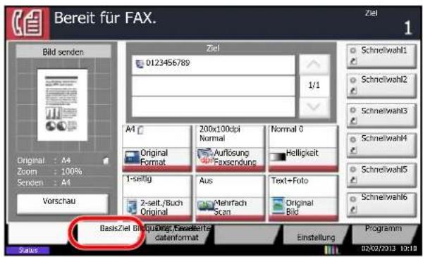 Utax 3505ci - Basis-Anzeige - 1