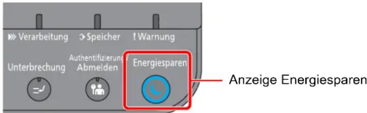 Utax 3061i - Ruhemodus - 1