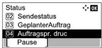 Utax 1856 - Anzeige aufrufen. - 4