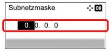 Utax 1856 - Bei Verwendung einer festen IP-Adresse - 10