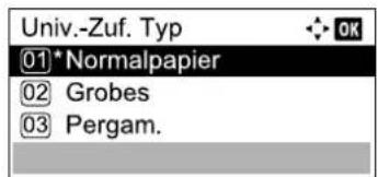 Utax 1856 - Medientyp wählen. - 3