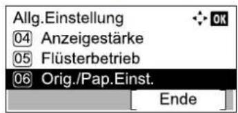 Utax 1856 - Anzeige aufrufen. - 4