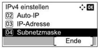 Utax 1856 - Bei Verwendung einer festen IP-Adresse - 8