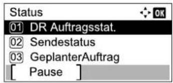 Utax 1856 - Anzeige aufrufen. - 4