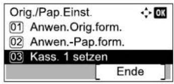 Utax 1856 - Anzeige aufrufen. - 6