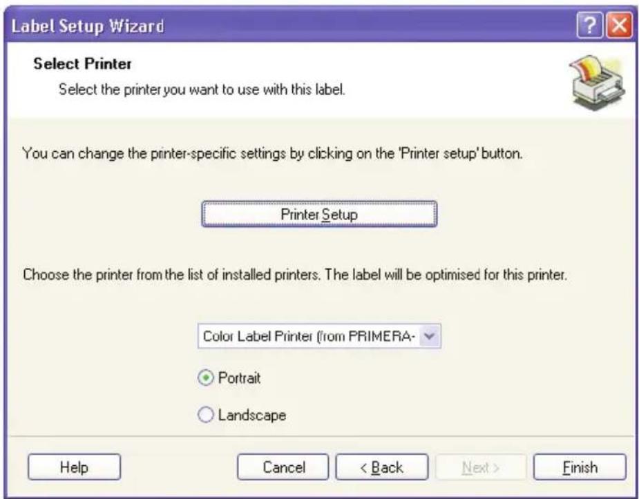 PRIMERA LX900e - Creating a Label - 2