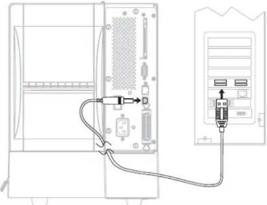 ZEBRA RZ600 - Auswählen einer Datenkommunikationsschnittstelle - 2