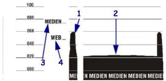 100 080 060 040 020 000 3 WEB 1 2 MEDIEN MEDIEN MEDIEN MEDIEN