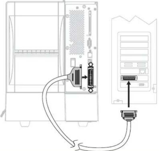 ZEBRA RZ600 - Auswählen einer Datenkommunikationsschnittstelle - 1