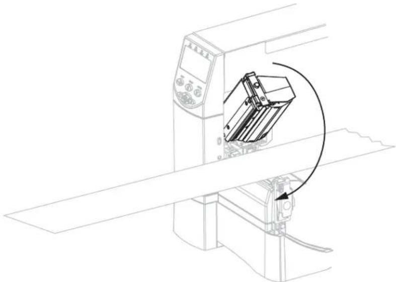 ZEBRA RZ600 - Farbband mit beschichteter Innenseite (graue Farbbandspule) - 4