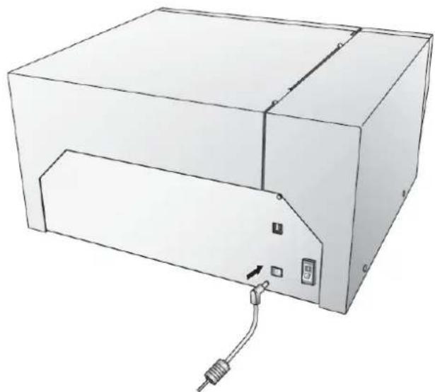 PRIMERA LX800 - D Strom anschließen - 1