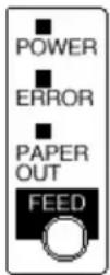 EPSON TM-T88IIP - PAPER OUT - 1