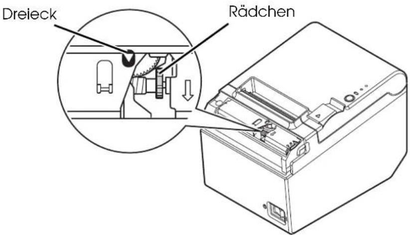 Dreieck Rädchen