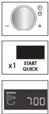 - + x1 START QUICK 700